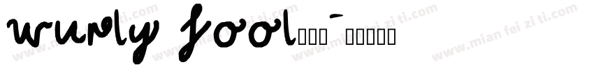 wurly fool转换器字体转换
